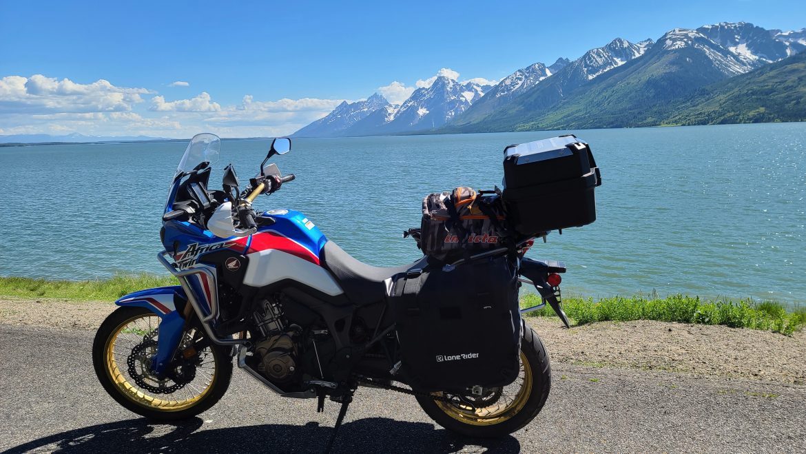 Epic Africa Twin camping trip through Yellowstone National Park (Part I)